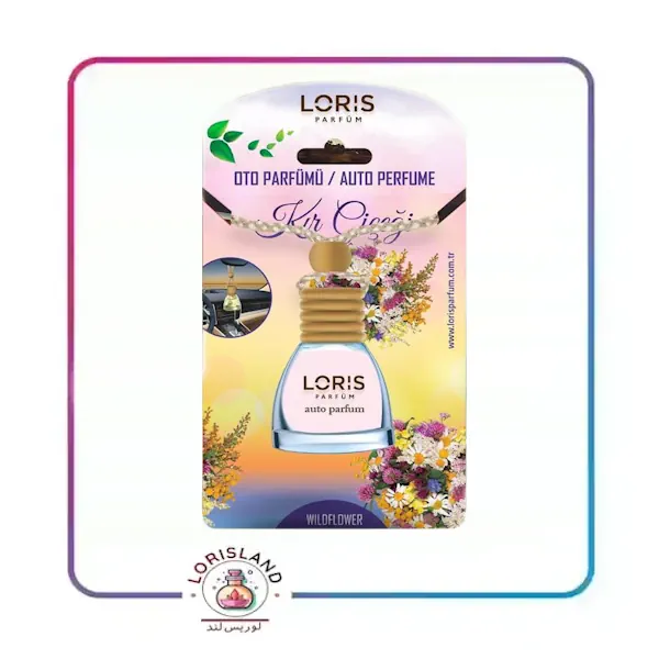 خوشبو کننده ماشین لوریس 10 میل رایحه گل های وحشی